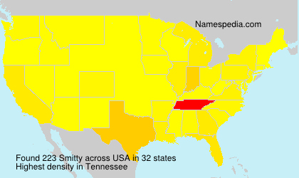 Surname Smitty in USA Surname Smitty in USA