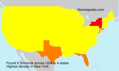 Surname Smolovik in USA Surname Smolovik in USA