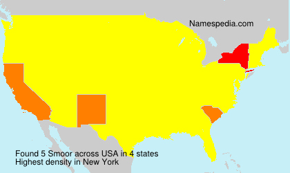 Surname Smoor in USA Surname Smoor in USA