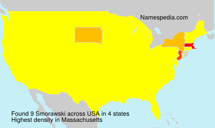 Surname Smorawski in USA Surname Smorawski in USA