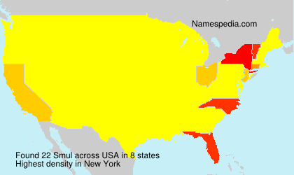 Surname Smul in USA Surname Smul in USA