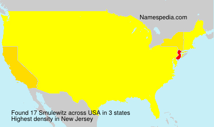 Surname Smulewitz in USA Surname Smulewitz in USA