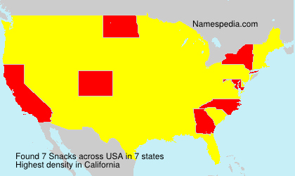 Surname Snacks in USA Surname Snacks in USA