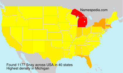 Surname Snay in USA Surname Snay in USA