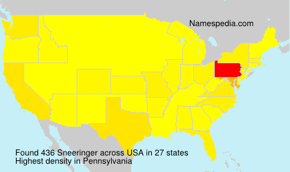 Surname Sneeringer in USA Surname Sneeringer in USA