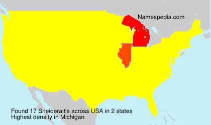 Surname Sneideraitis in USA Surname Sneideraitis in USA