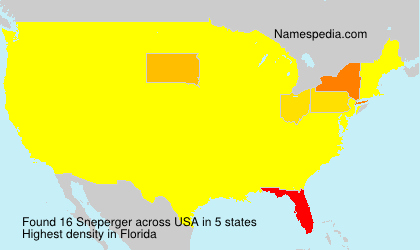 Surname Sneperger in USA Surname Sneperger in USA