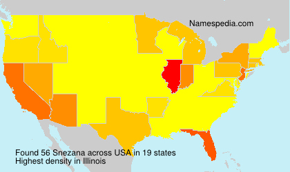 Surname Snezana in USA Surname Snezana in USA
