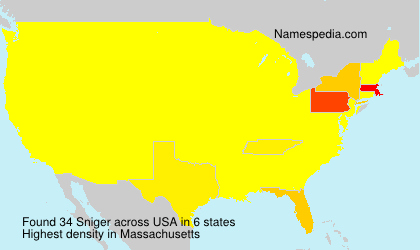 Surname Sniger in USA Surname Sniger in USA