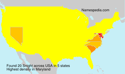 Surname Snight in USA Surname Snight in USA