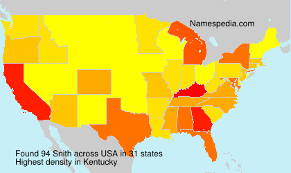 Surname Snith in USA Surname Snith in USA