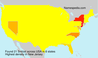 Surname Snitzel in USA Surname Snitzel in USA