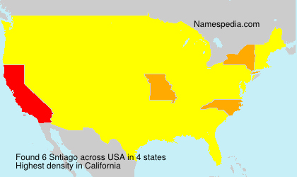 Surname Sntiago in USA Surname Sntiago in USA