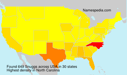 Surname Snuggs in USA Surname Snuggs in USA