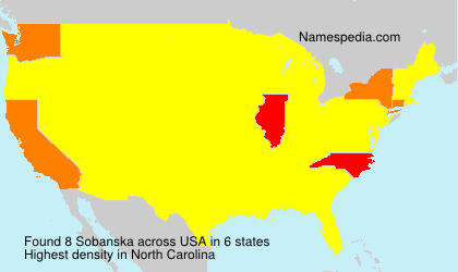 Surname Sobanska in USA Surname Sobanska in USA