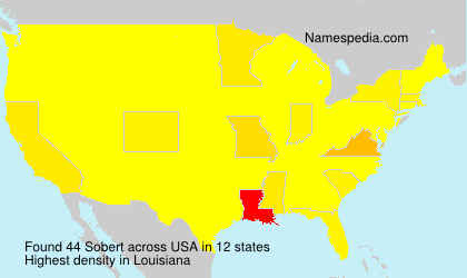 Surname Sobert in USA Surname Sobert in USA