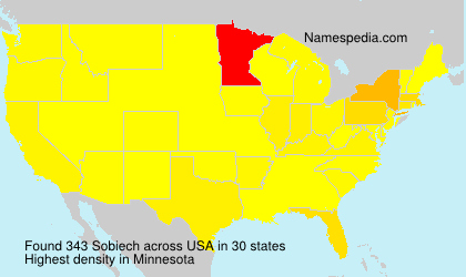 Surname Sobiech in USA Surname Sobiech in USA