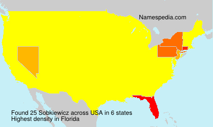 Surname Sobkiewicz in USA Surname Sobkiewicz in USA