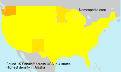 Surname Soboleff in USA Surname Soboleff in USA