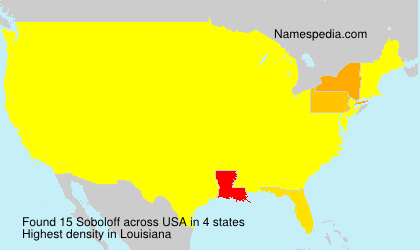 Surname Soboloff in USA Surname Soboloff in USA