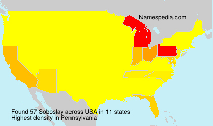 Surname Soboslay in USA Surname Soboslay in USA