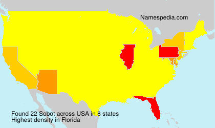 Surname Sobot in USA Surname Sobot in USA