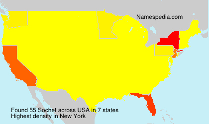 Surname Sochet in USA Surname Sochet in USA