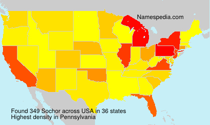 Surname Sochor in USA Surname Sochor in USA