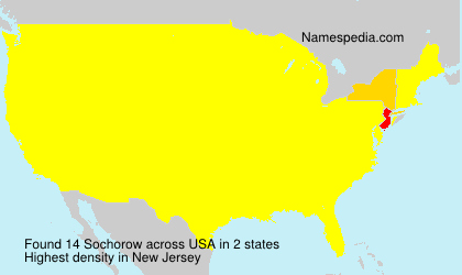 Surname Sochorow in USA Surname Sochorow in USA