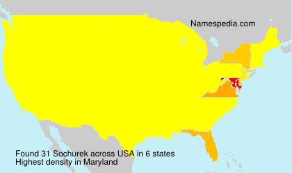 Surname Sochurek in USA Surname Sochurek in USA