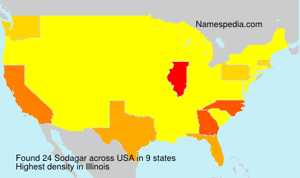 Surname Sodagar in USA Surname Sodagar in USA