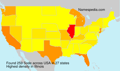 Surname Sode in USA Surname Sode in USA