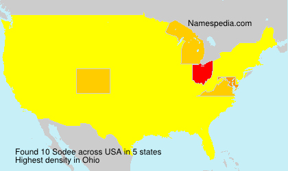 Surname Sodee in USA Surname Sodee in USA