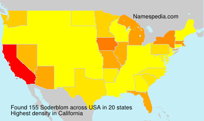 Surname Soderblom in USA Surname Soderblom in USA