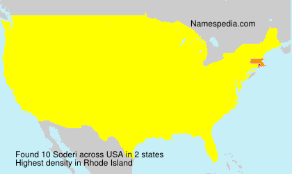 Surname Soderi in USA Surname Soderi in USA