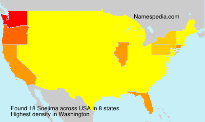 Surname Soejima in USA Surname Soejima in USA
