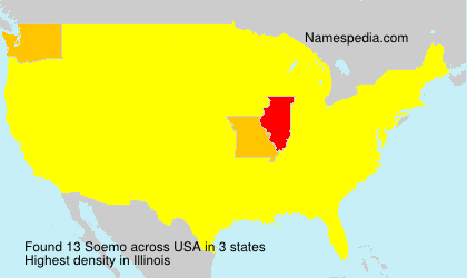 Surname Soemo in USA Surname Soemo in USA