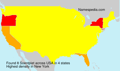 Surname Soentpiet in USA Surname Soentpiet in USA