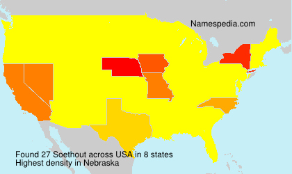 Surname Soethout in USA Surname Soethout in USA