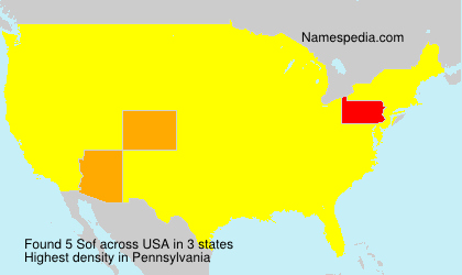 Surname Sof in USA Surname Sof in USA