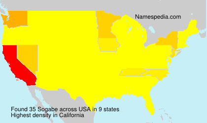 Surname Sogabe in USA Surname Sogabe in USA