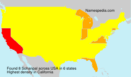 Surname Sohanpal in USA Surname Sohanpal in USA