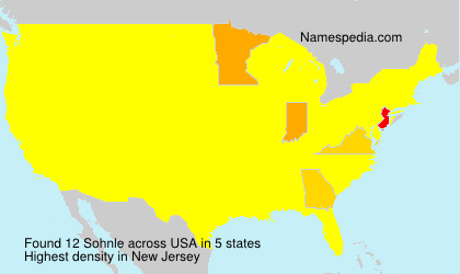 Surname Sohnle in USA Surname Sohnle in USA