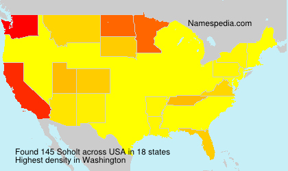 Surname Soholt in USA Surname Soholt in USA