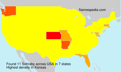 Surname Sohraby in USA Surname Sohraby in USA