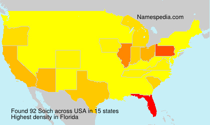 Surname Soich in USA Surname Soich in USA