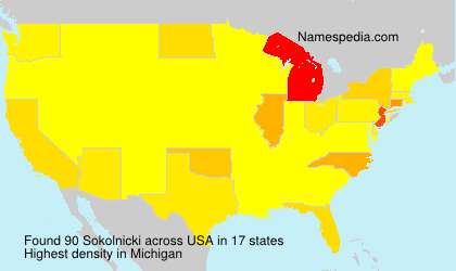 Surname Sokolnicki in USA Surname Sokolnicki in USA