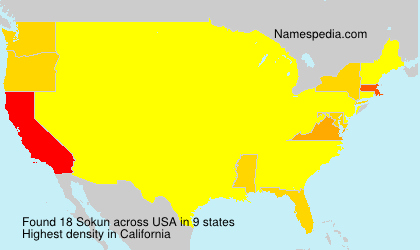 Surname Sokun in USA Surname Sokun in USA