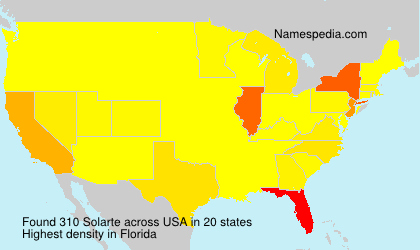 Surname Solarte in USA Surname Solarte in USA