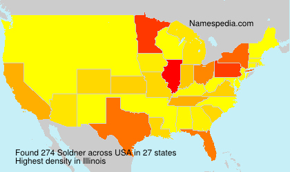 Surname Soldner in USA Surname Soldner in USA